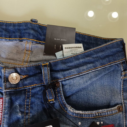 Dsquared2 denim shorts new, size XXS, blue