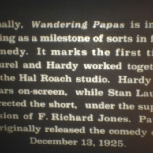 Wandering Papas Super 8mm silent film like new, comedy