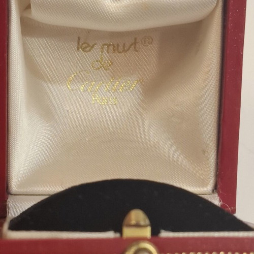 Must de Cartier ring box vintage, 1970s, used
