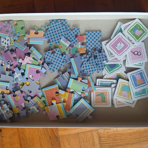 Peppa Pig puzzle set