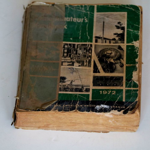 Amateur Radio 1972 book used for radio amateurs