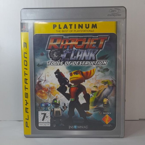 Ratchet and Clank Tools of Destruction PS3 game like new, English version