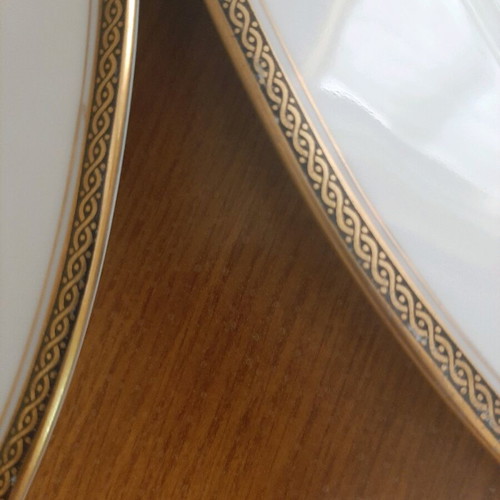 Set of 4 Serving Platters Bavaria Porcelain H & Co SELB BAVARIA