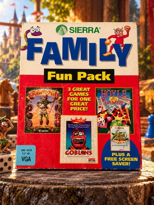 Sierra Family Fun Pack συλλογή παιχνιδιών PC, Incomplete