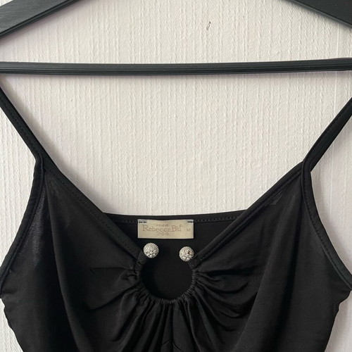 Rebecca Blu top used, size S-M, black