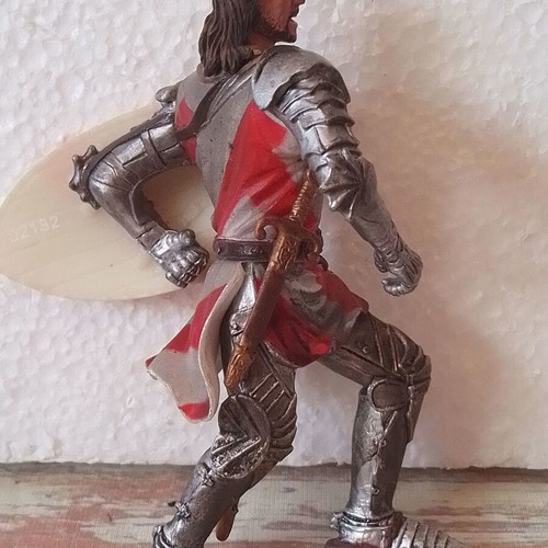 Figure soldier crusader knight used BBI 2007 Bluebox