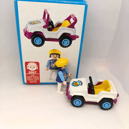 Playmobil 3067 child with toy car like new, open box