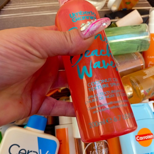 Boho Beach Wave's Styling Spray new with coconut oil