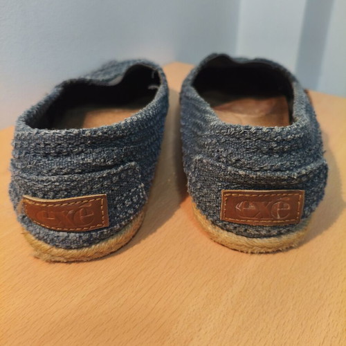 Exe women's espadrilles blue denim size 37 used