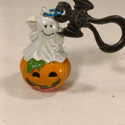 Halloween vintage keychain and scraper used