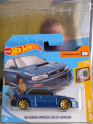 Hot Wheels Subaru Impreza 22b STi καινούργιο στη συσκευασία