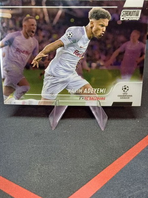 Topps Chrome Stadium Club UEFA Champions League 2021/22 Karim Adeyemi #81 card like new