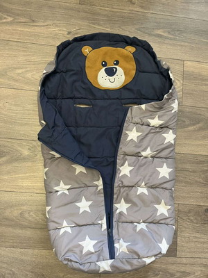 Thermo footmuff for stroller like new, winter