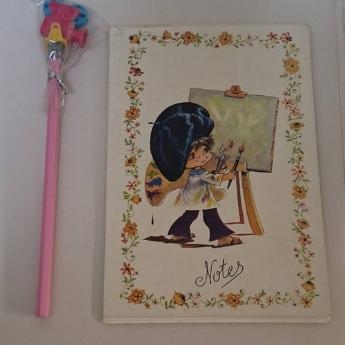 Greek letter writing pad Toubis, medium size, 4 sheets