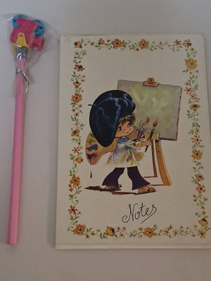 Greek letter writing pad Toubis, medium size, 4 sheets