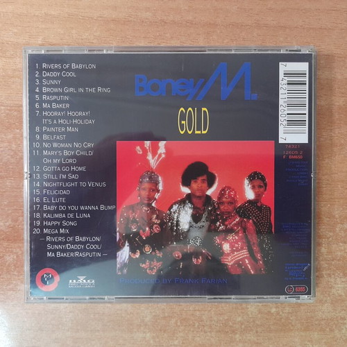 Boney M. Gold - 20 Super Hits CD, pop