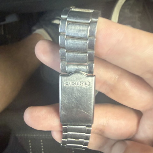 Seiko 5 automatic men's wristwatch, silver