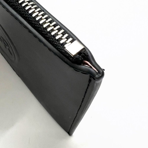 Victor & Rolf black zip clutch bag used