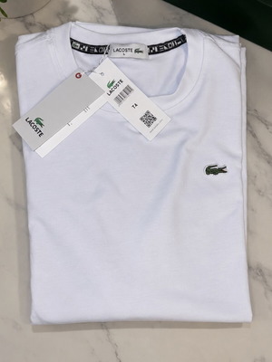 Lacoste t-shirt size L new, white