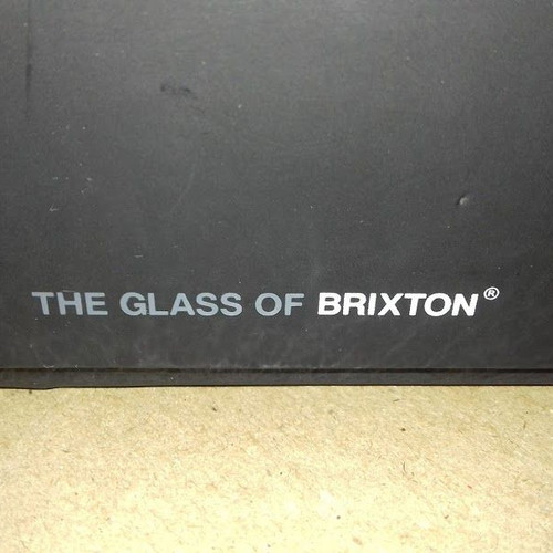 Brixton glasses case like new, black and pink with magnet