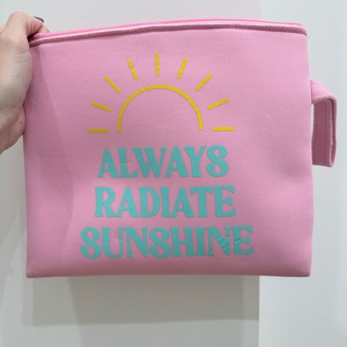 Zara toiletry bag new pink