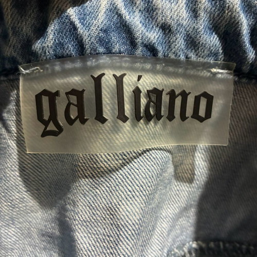 Galliano denim jacket like new, blue, size XL