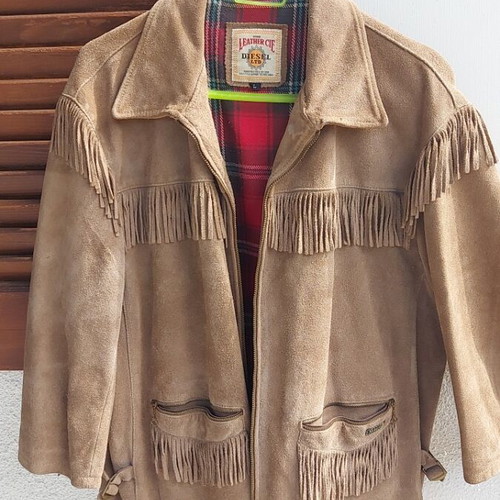 Castor jacket Diesel women's lightly used beige size L