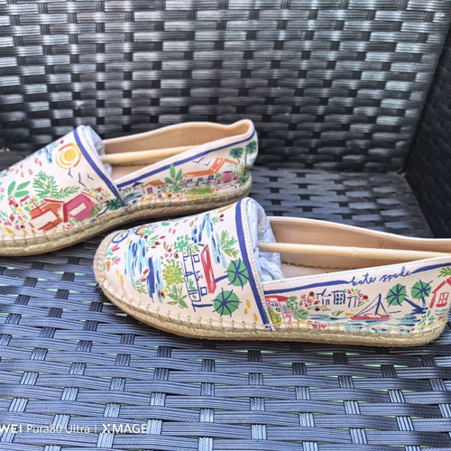 Kate Spade espadrilles, size 38, colorful