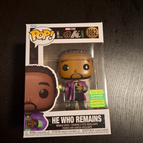 Funko Pop He Who Remains like new, Limited Edition Summer Convention 2022