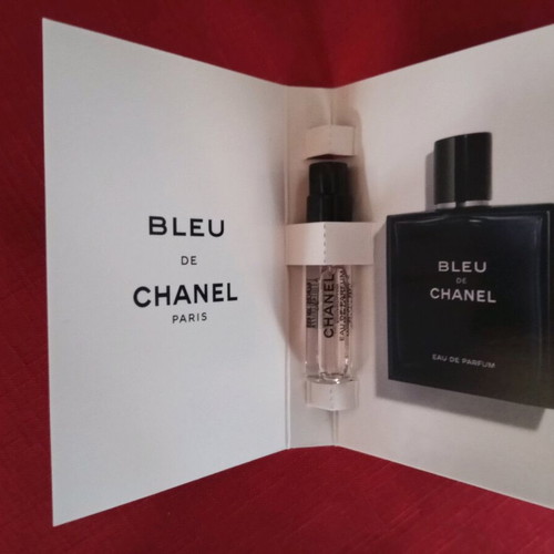 Bleu de Chanel Eau de Parfum Pour Homme tester 1.5 ml and Prada Luna Rossa Carbon tester 1.2 ml
