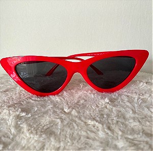 Κόκκινα cat eye γυαλιά ηλίου