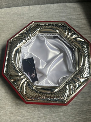 Stefanothiki with silver border, new