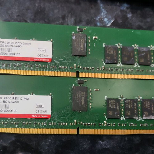 Ram Ddr4 2x 16g 2400mhz REG DIMM used