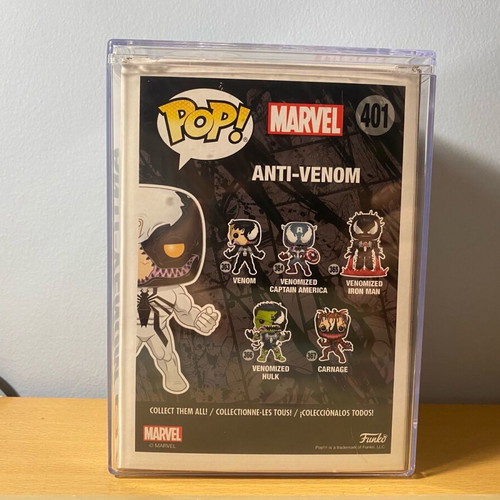 Funko Pop Anti-Venom with Medium T-shirt new