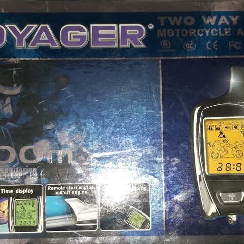 Motorcycle alarm new, 5000m range in box