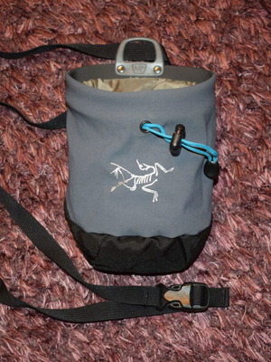 Arc'teryx Chalk Bag like new, black and gray