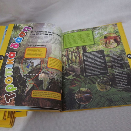 KIDePEDIA National Geographic Volume 2 Environment & Planet with CD-ROM like new