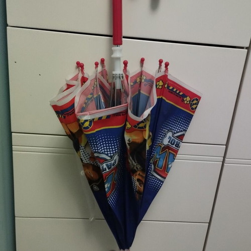 Paw Patrol children's umbrella like new, rounded tip stick