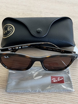 Ray Ban слънчеви очила RB4474D с костенуркови рамки и кафяви стъкла нови