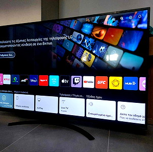 Τηλεόραση LG NanoCell 65" 4K Smart 65NANO796NE (με τηλεκοντρόλ)
