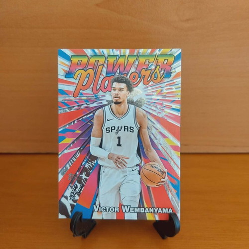 2025-26 Topps Victor Wembanyama Power Players and 2024-25 Topps Chrome Ball of Duty cards new