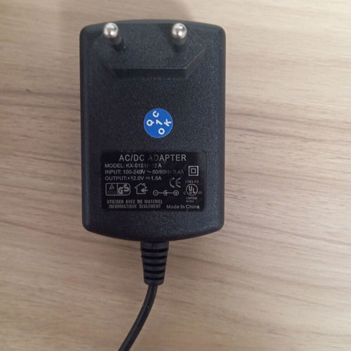 AC/DC Adapter Model KX-0151F-12 used, Switching Power Supply 12V