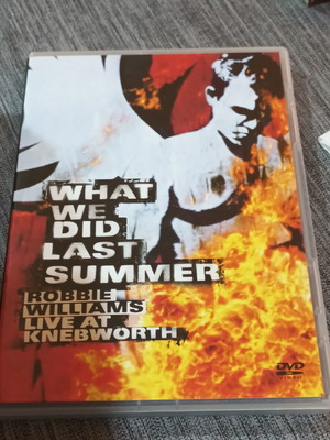 What We Did Last Summer Robbie Williams Live Knebworth DVD σαν καινούργιο, 2-δισκο συλλεκτική έκδοση