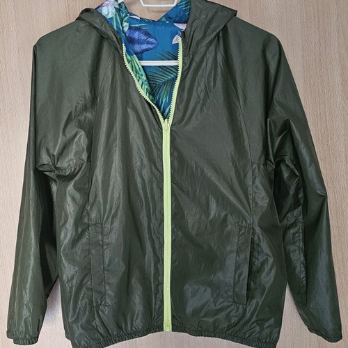ZARA reversible windbreaker jacket, multicolour