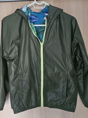 ZARA reversible windbreaker jacket, multicolour