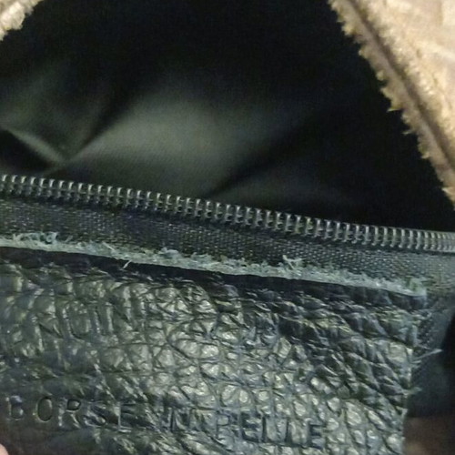 Italian leather shoulder bag like new