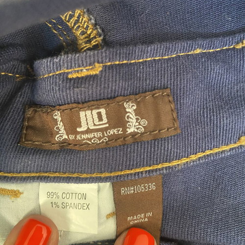 Jennifer Lopez denim jumpsuit Medium used, blue