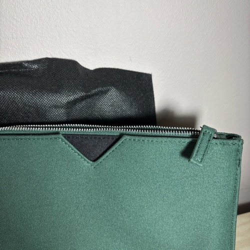 Prada toiletry bag green new