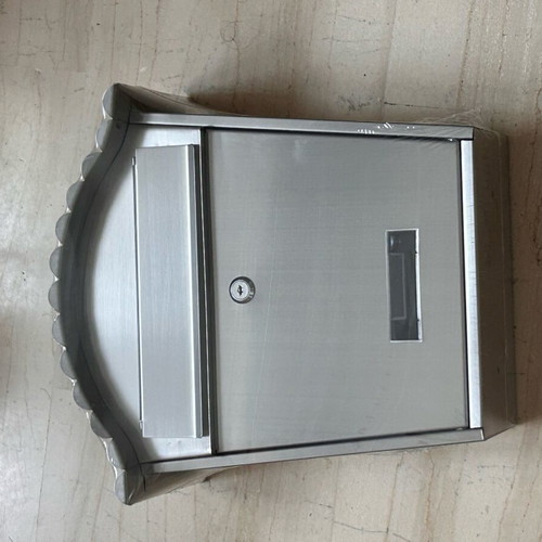 Mailbox inox unused with key
