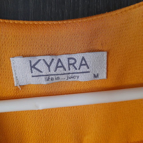 Kyara plus size blouse M yellow like new